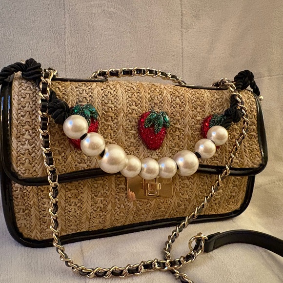Betsey Johnson Strawberry Field Handbag - Picture 12 of 15
